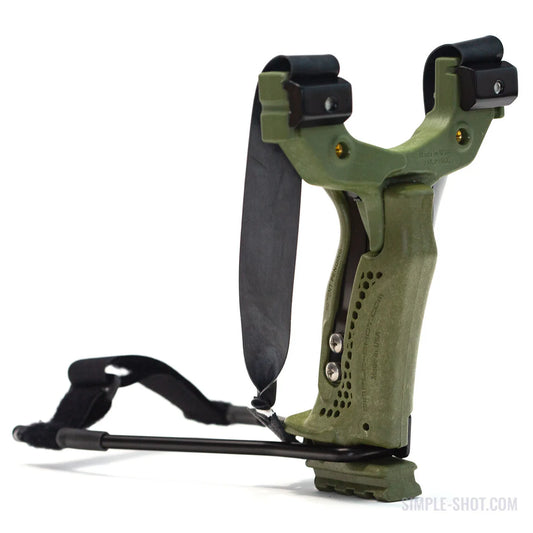 SimpleShot Hammer XT Slingbow Heavy Duty Duo Green
