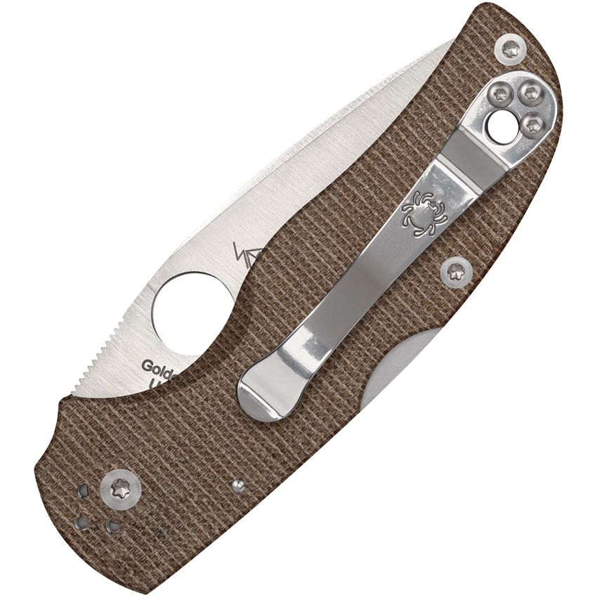 Spyderco Native 5 Brown Micarta