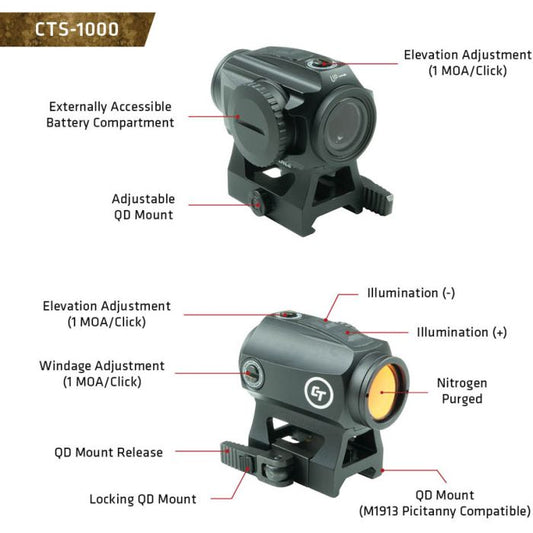 Crimson Trace CTS-1000 Red Dot