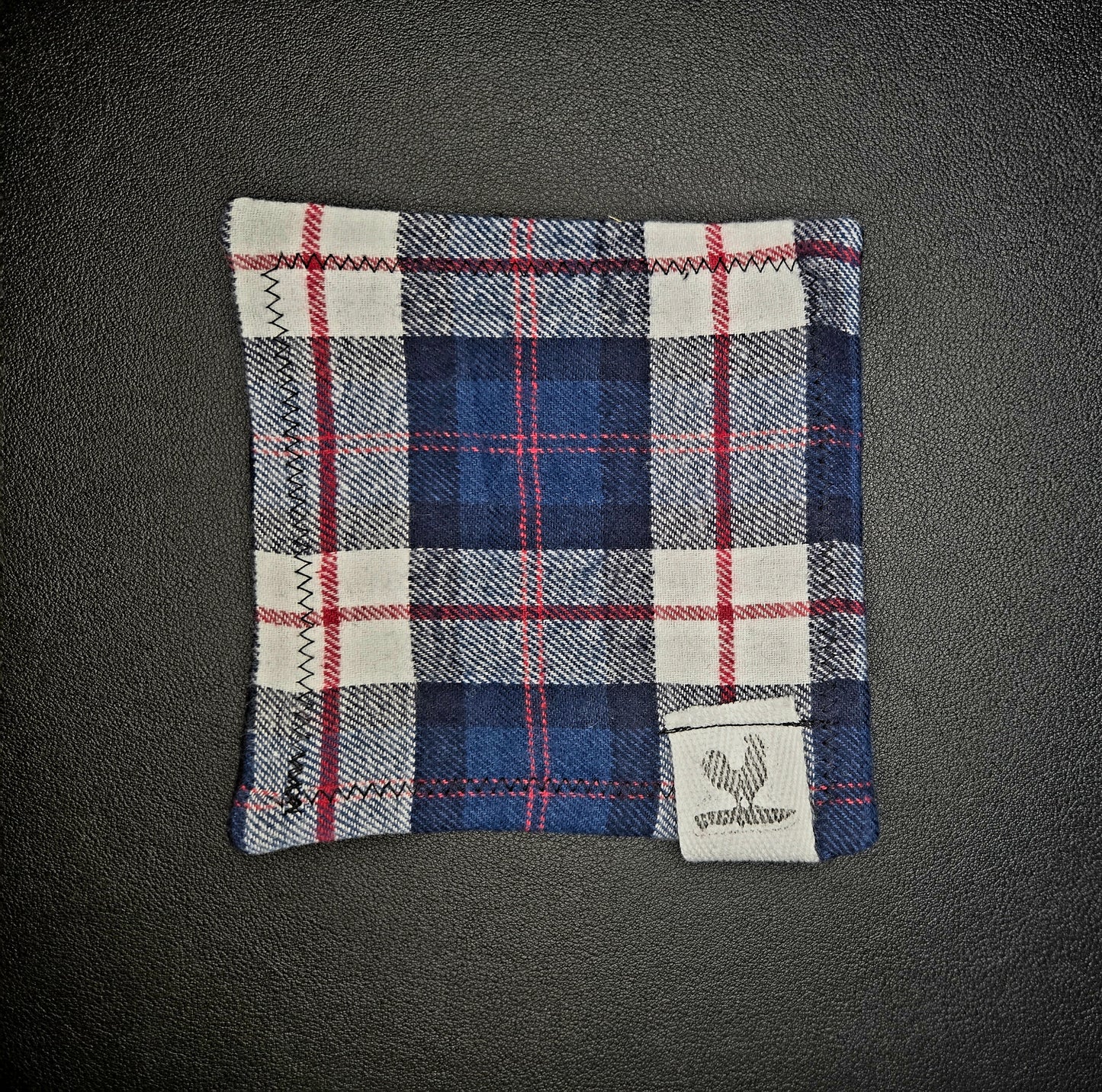 Rooster Ridge Rags Plaid: Red, White, and Blue Flannel