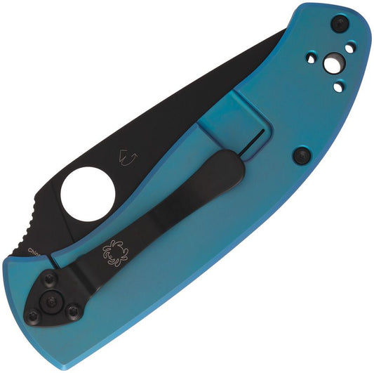 Spyderco Tenacious R.I.L. Titanium Blue/Black