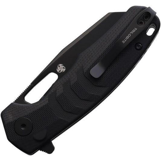 Petrified Fish Trilobite Blk