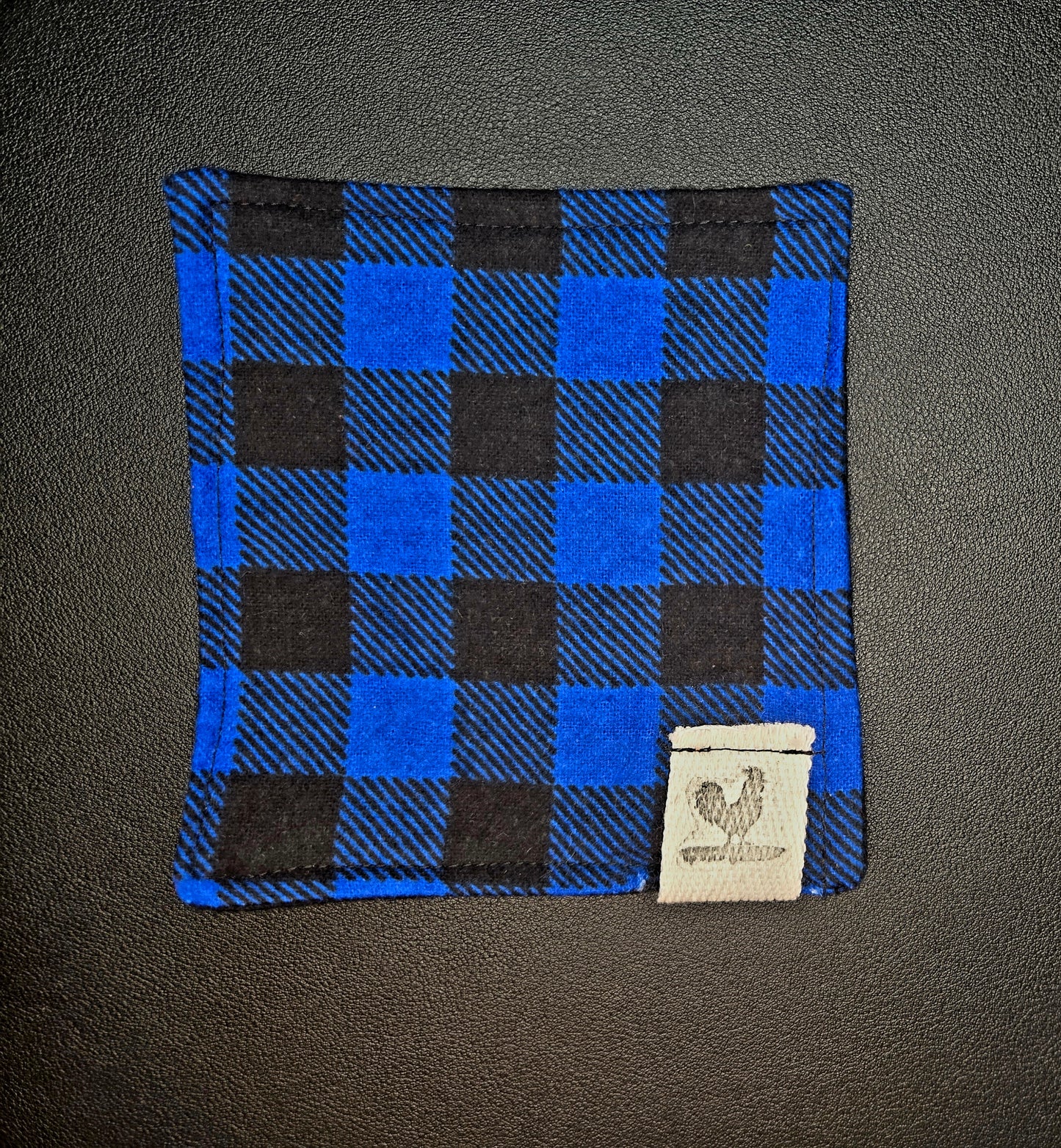 Rooster Ridge Rags Black and Blue Plaid Flannel