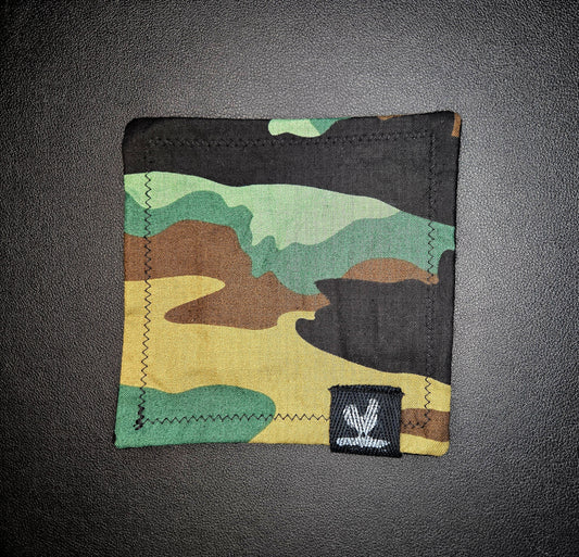Rooster Ridge Rags Camo with Black Tag