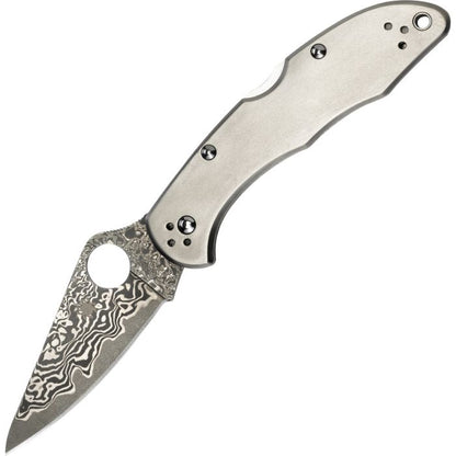 Spyderco Delica 4 Damascus