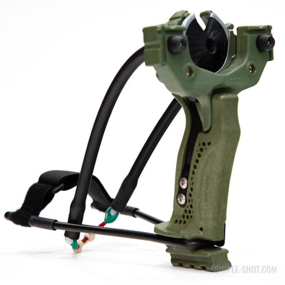 SimpleShot Hammer XT Slingbow Heavy Duty Duo Green