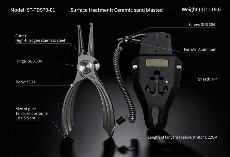 Ketuo Kedge Fishing Pliers