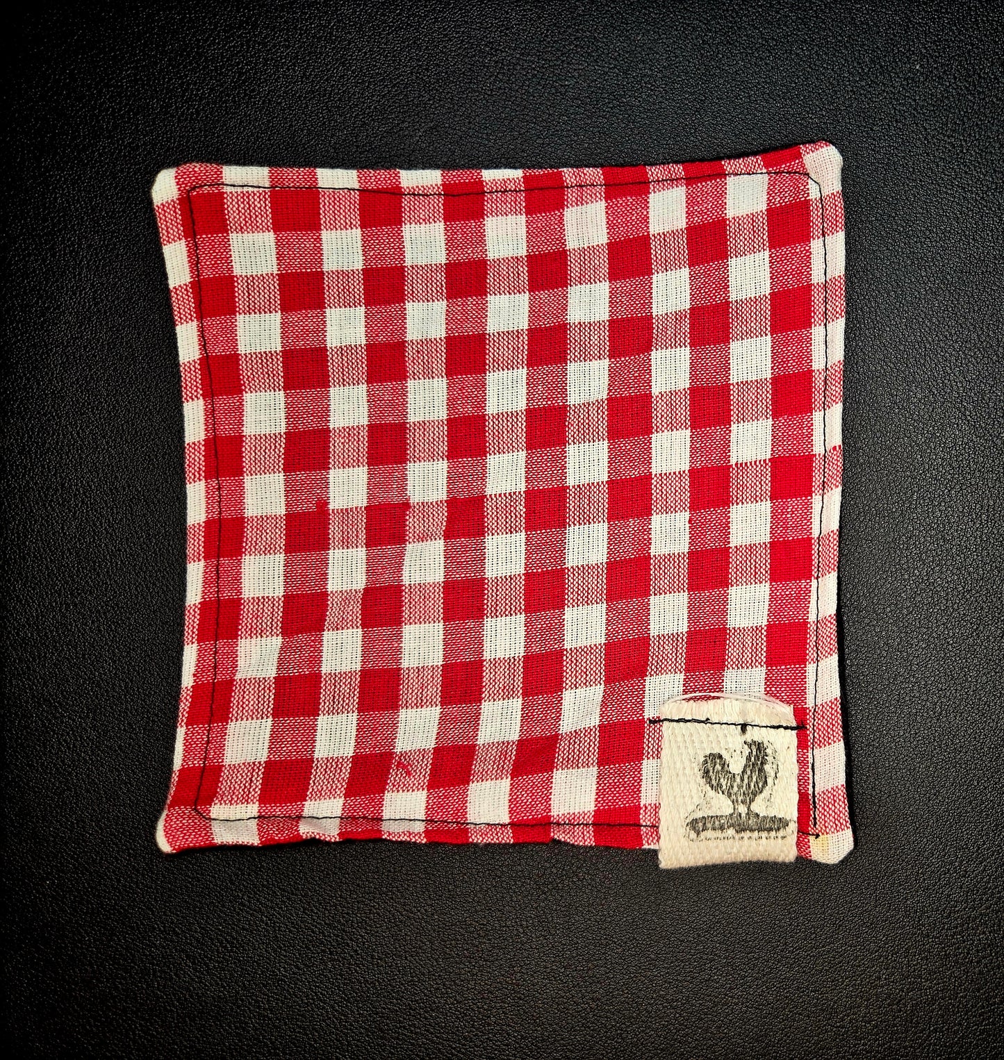 Rooster Ridge Rags Red and White Checkers