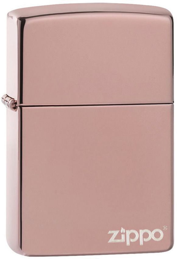 Zippo Rose Gold with Logo