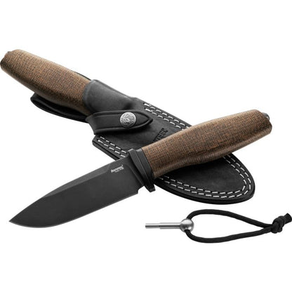 LionSteel ACHA Fixed Blade Green