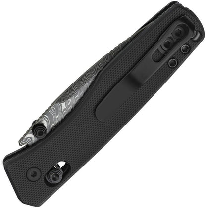 Kizer Aegis Damascus Black
