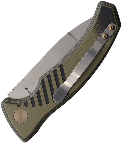 Knives of Alaska Auto Eagle Green