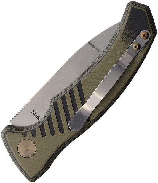 Knives of Alaska Auto Eagle Green