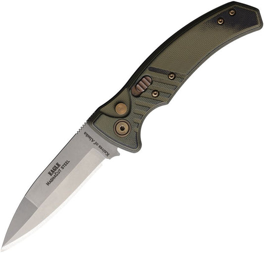 Knives of Alaska Auto Eagle Green