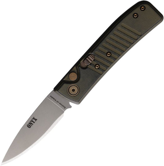 Knives of Alaska Auto Onyx OD Green