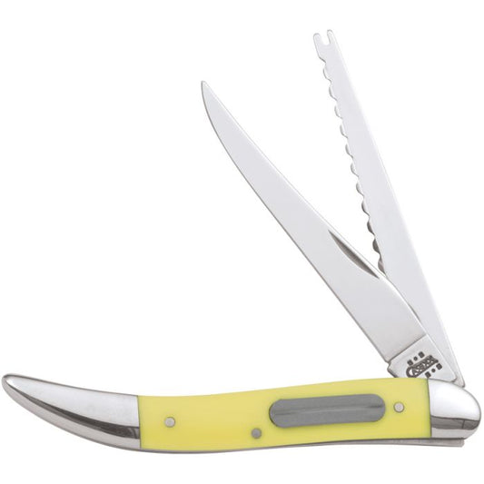 Case Fish Knife Yellow