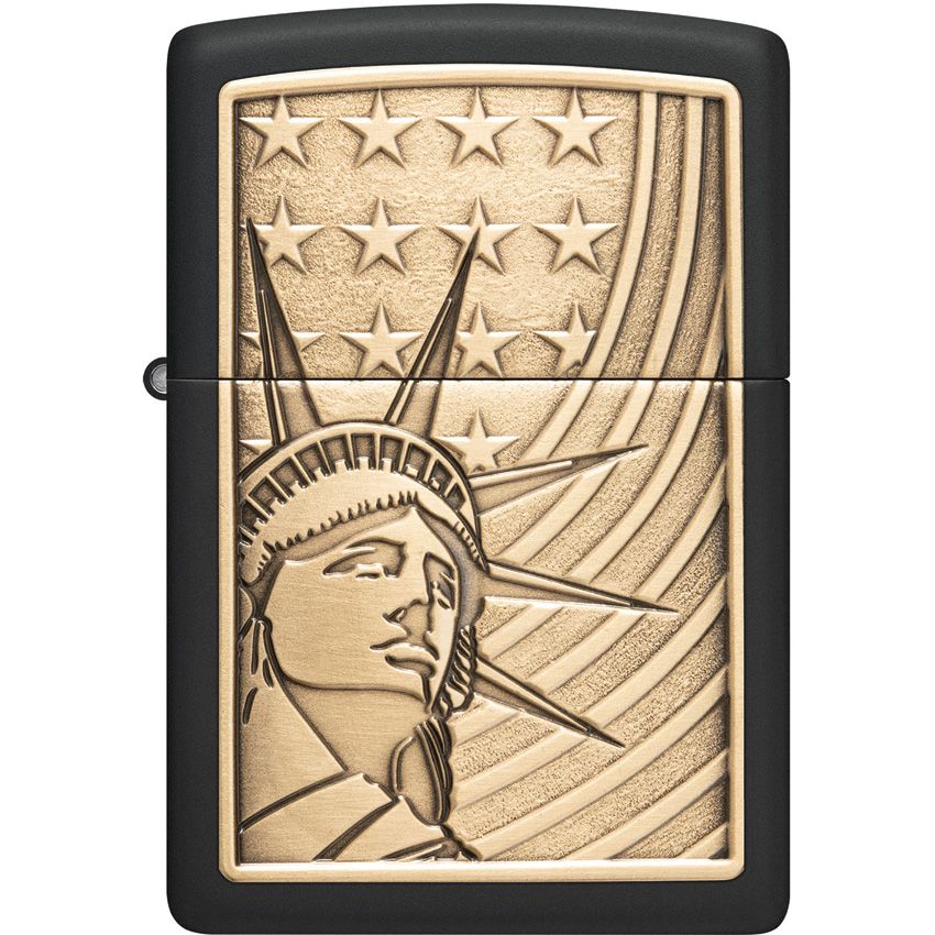 Zippo Lady Liberty Emblem