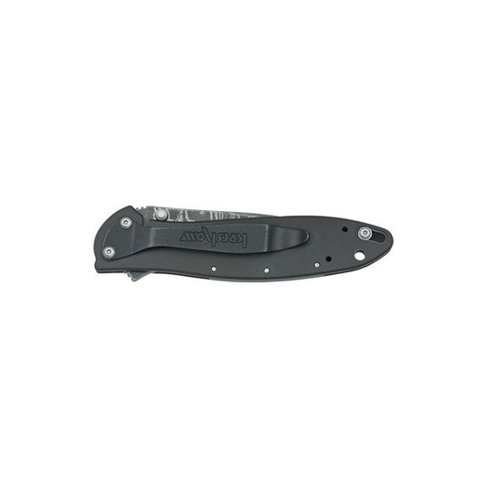 Kershaw Leek Black Damascus