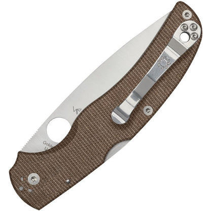 Spyderco Native Chief Brown Micarta