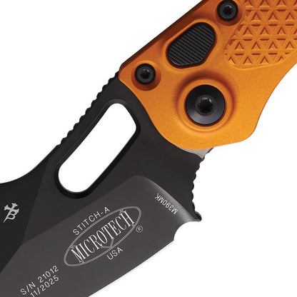 Microtech Auto Stitch Orange