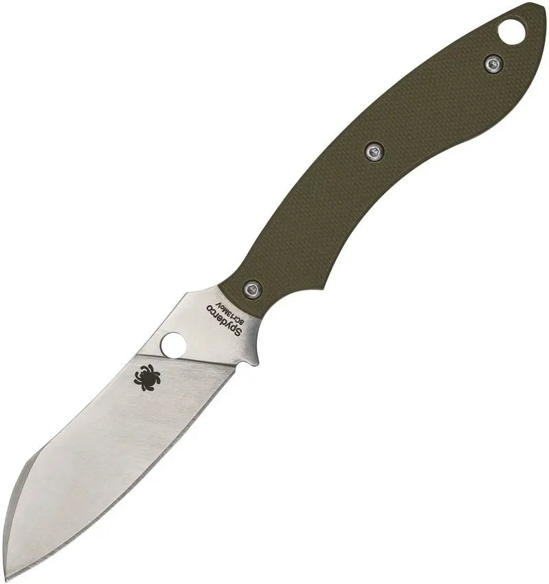 Spyderco Stok Drop Point OD Green