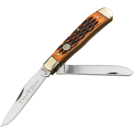 Boker Trapper Brown Bone