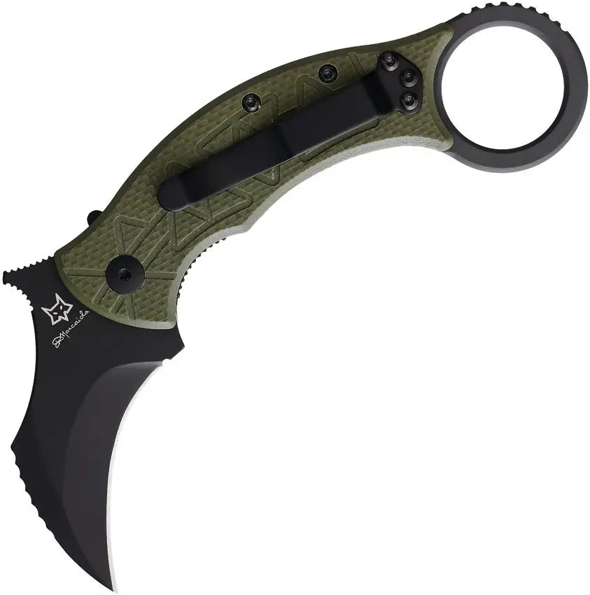 Fox Tribal K Karambit OD Green
