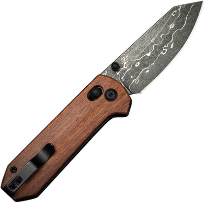 Civivi Yonder Damascus Wood